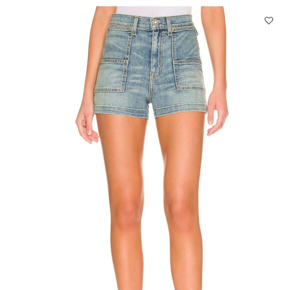 Nili Lotan Livie Denim Jean Shorts 26 - Picture 1 of 16
